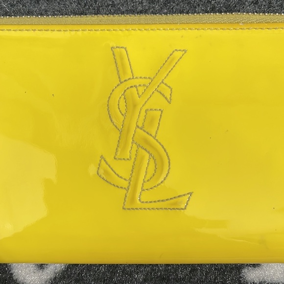 YSL Neon yellow wallet - Picture 6 of 8